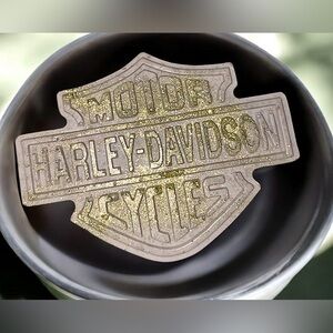 Sandalwood scented soap 5x3in 5oz HANDMADE Shea butter Harley Davidson